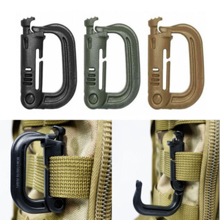 2PCS Multipurpose Locking Carabiner Clips